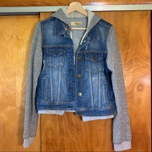 Denim and Knit Jacket